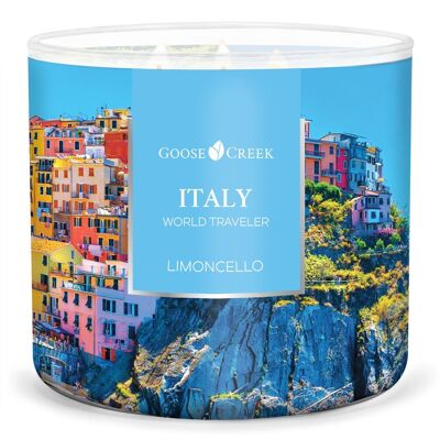 Candela al Limoncello Goose Creek® Italy World Traveller 411 grammi