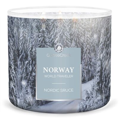Nordic Spruce Goose Creek Candle® Norway World Traveler 411 grams