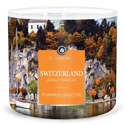 Pumpkin Gnocchi Goose Creek Candle® Switzerland World Traveler 411 grams