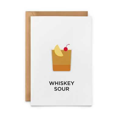 Whiskey Sour Card