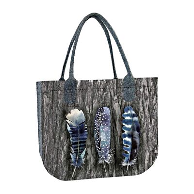 Borsa A Tracolla Fly Away De Feltro Lady Linea XL Bertoni