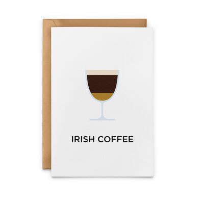 Irish Coffee Card