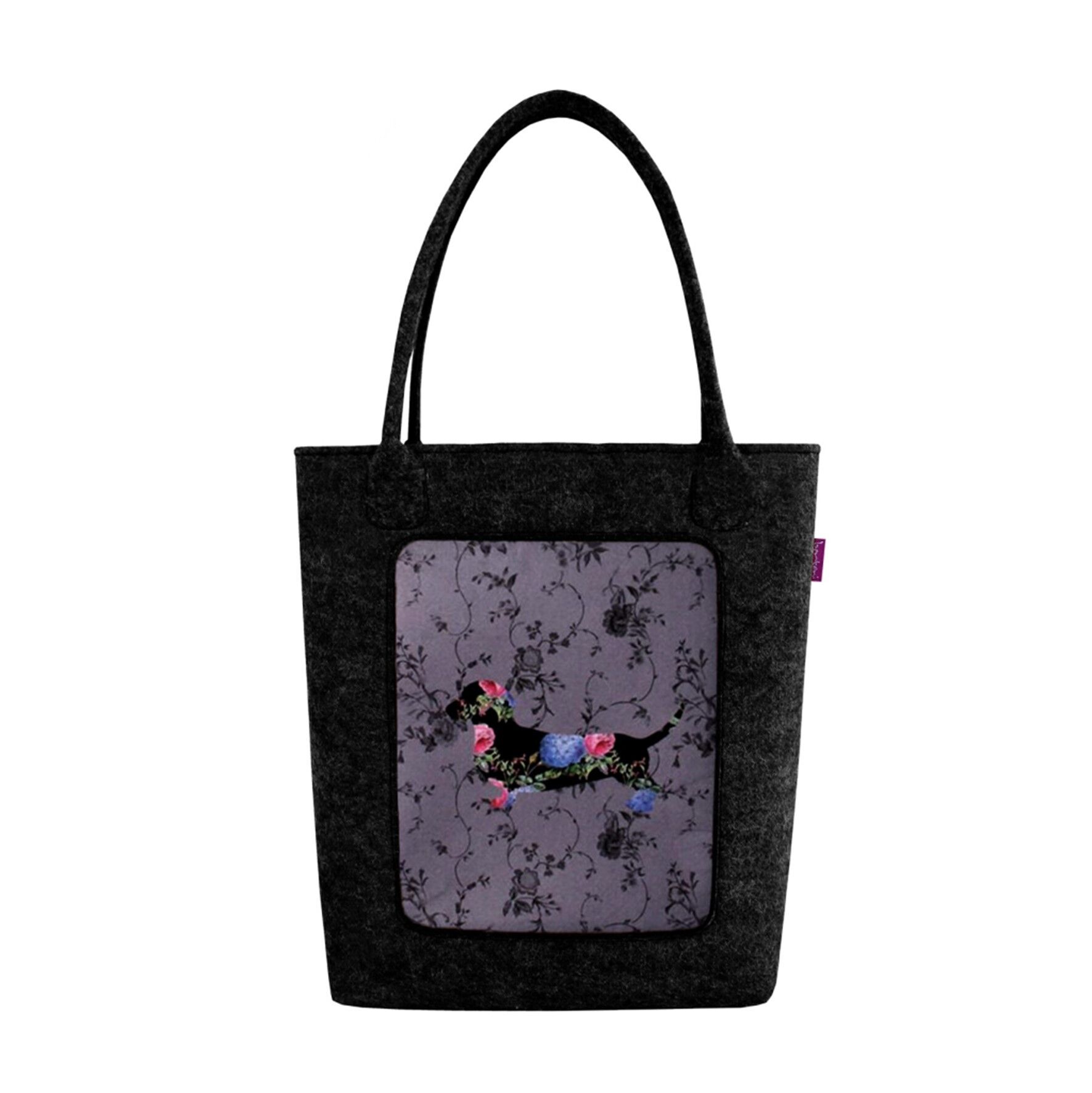 Borsa Bingo A Spalla In Feltro Linea Swing Bertoni