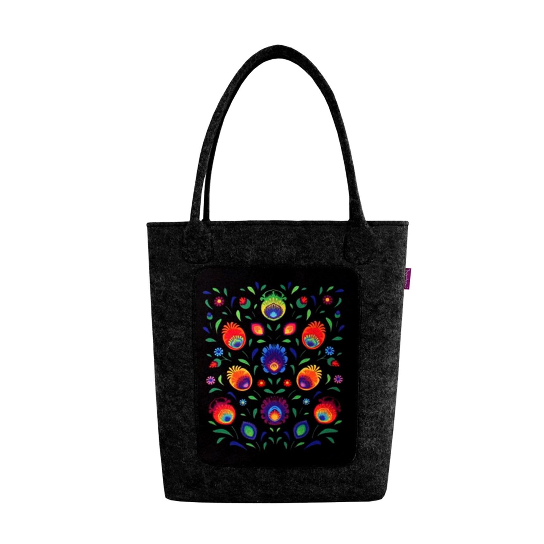 Borsa A Spalla Oberek In Feltro Della Linea Swing Bertoni