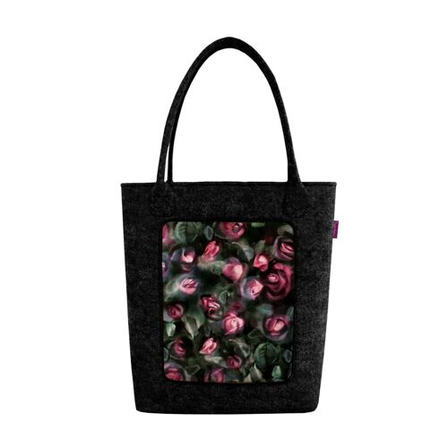 Borsa a Spalla Secret In Feltro Linea Swing Bertoni