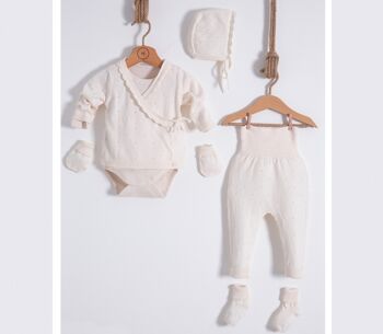 Tricot 100 % coton de style moderne, lot de bébé élégant. 6