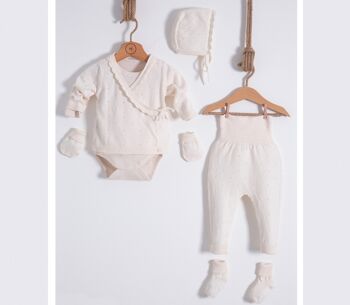 Tricot 100 % coton de style moderne, lot de bébé élégant. 1