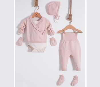 Tricot 100 % coton de style moderne, lot de bébé élégant. 3