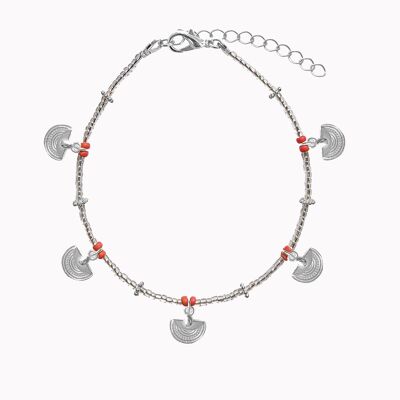 Anklet Fan Silver