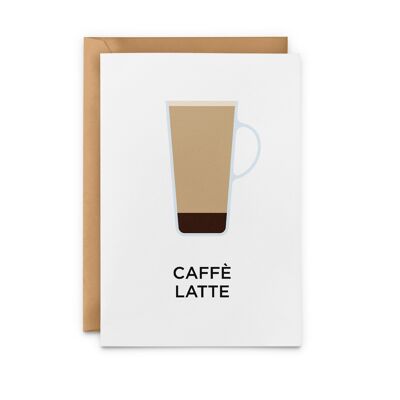 Caffe Latte Card