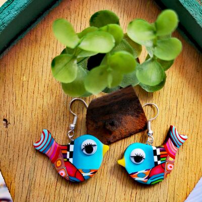 Boucles d'oreilles oiseaux