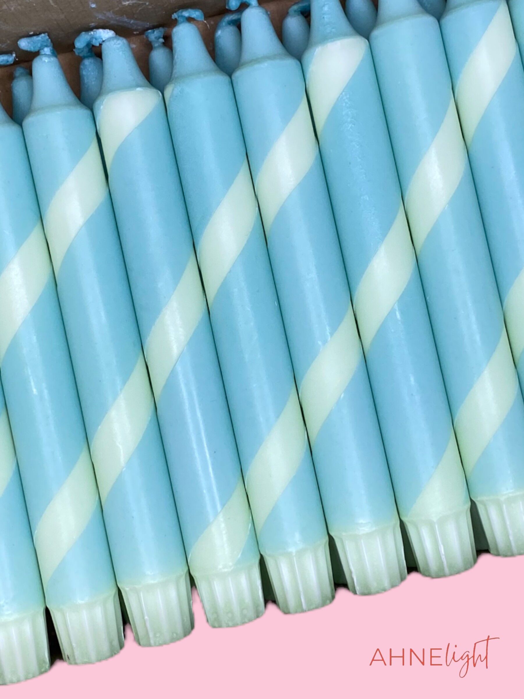 Vela coloreada a mano NO. 40