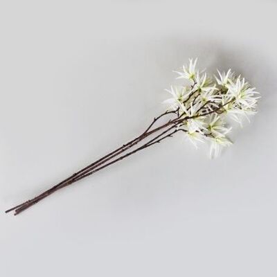 Hippeastrum Amaryllis Blanco - 76 cm - Flores artificiales