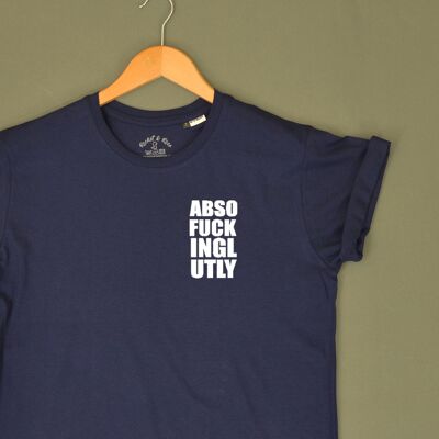 T-shirt ABSOFUCKINGLUTELY ORGANIC ADULTE
