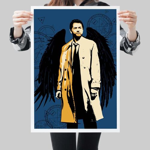 Cartel sobrenatural de Castiel