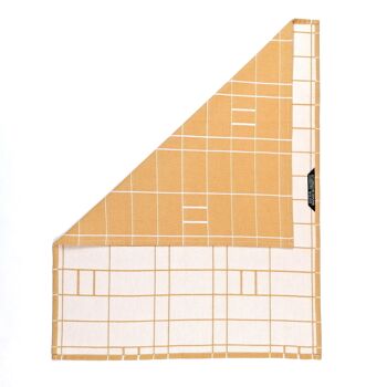 GRID gold tea towel - STRUCTURE capsule collection 2