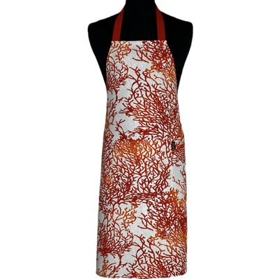 Apron, "Caledonia" coral