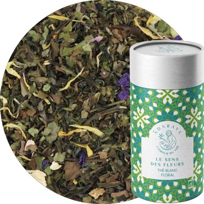 Té Blanco Ecológico Les Sens des Fleurs Caja Premium 50g