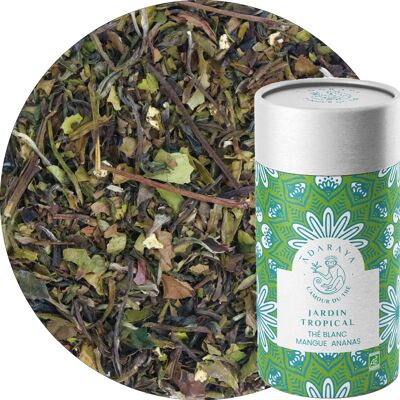 Organic White Tea Tropical Garden Premium Box 50g