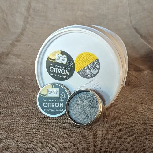 Organic Charcoal & Lemon Powder Toothpaste