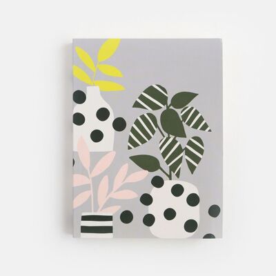 House Plants Tabbed Notebook