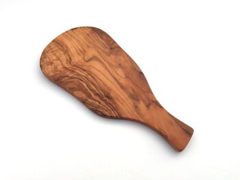 Planche à déjeuner avec manche 26 cm en bois d'olivier 2