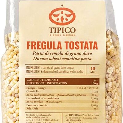 Fregula tostata