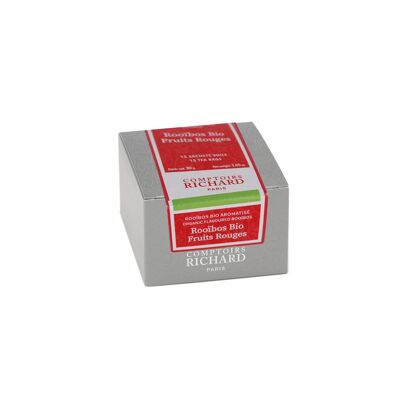 Rooibos de Frutos Rojos Ecológico, Caja de 15 sobres