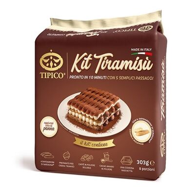 Kit Tiramisu prêt en 10 minutes en 5 étapes simples