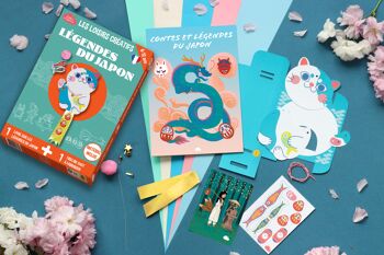 Coffret fabrication tirelire chat japonais pour enfant + 1 livre - Kit bricolage/activité enfant en français 7