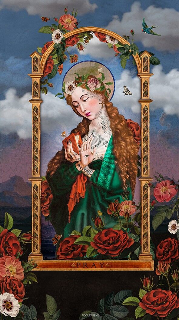 CARTA DA PARATI 144 PREGHIERE