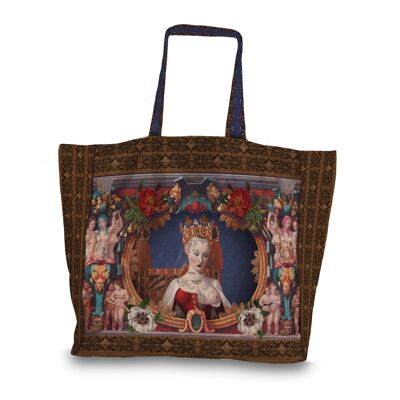 LARGE COSMIC GIRL TOTE BAG