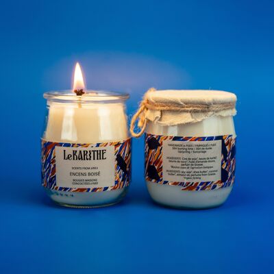 Scented candle, Woody Incense