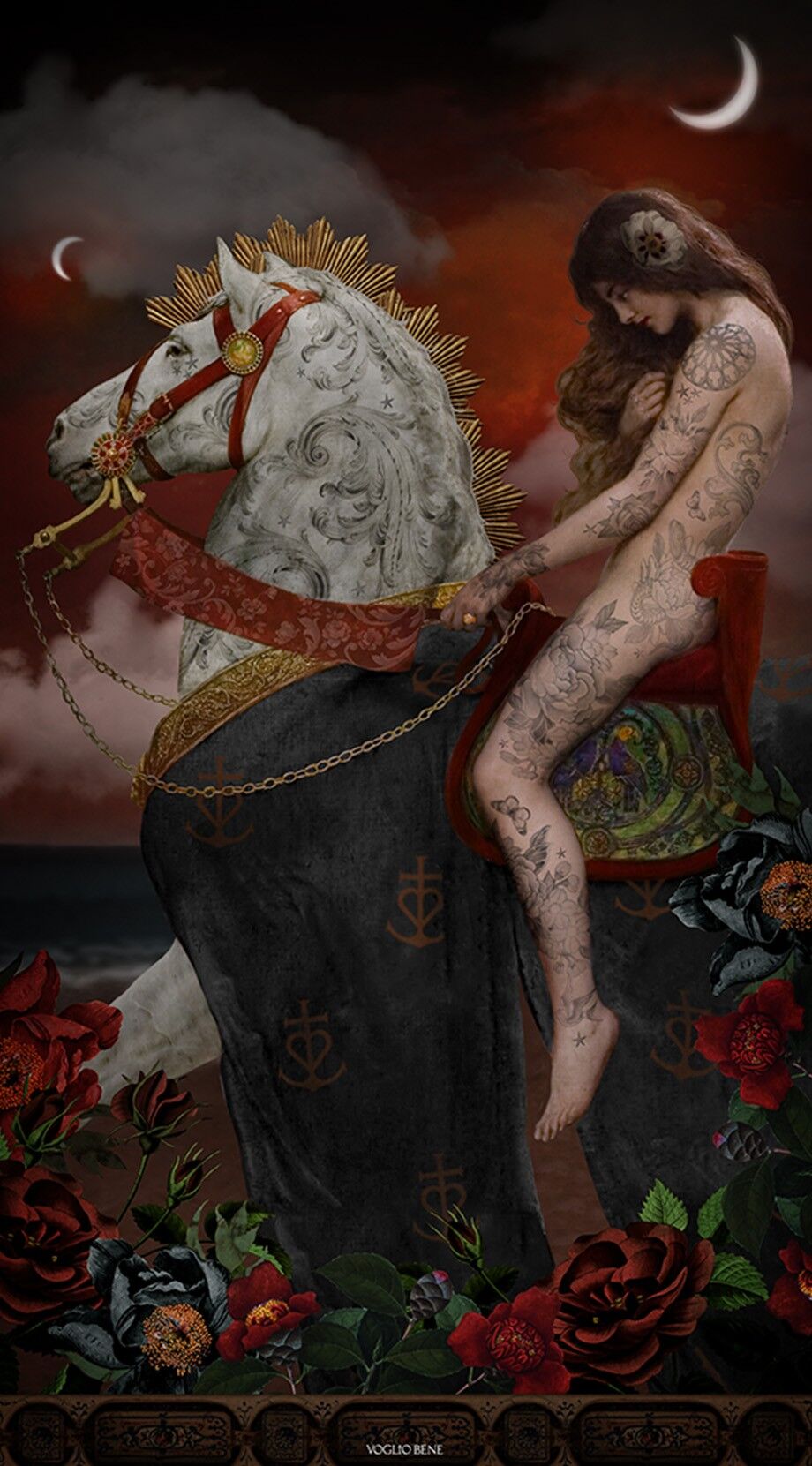 CARTA DA PARATI 144 LADY GODIVA