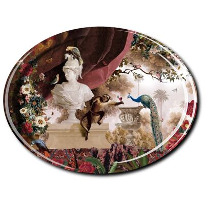 TRAY 33X25CM ORIENTAL GARDEN