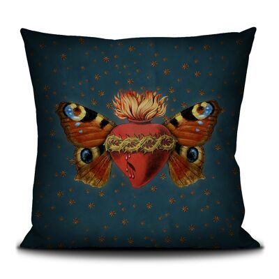 CUSHION COVER 50X50 SACRED BUTTERFLY