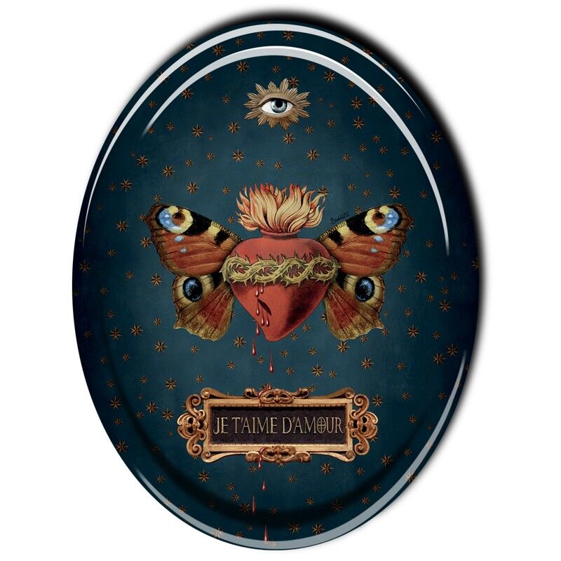 TABLETT 33X25CM HEILIGER SCHMETTERLING