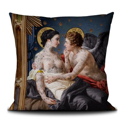 HOUSSE COUSSIN 50X50 L'UN CONTRE L'ETRE