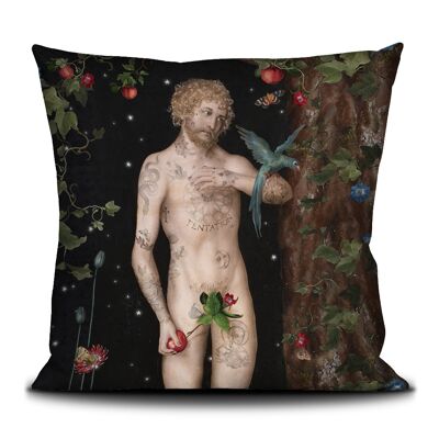 CUSHION COVER 50X50 ADAM AND EVE
