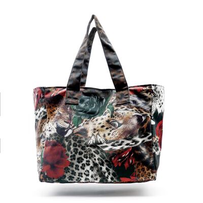 BORSA TOTE GRANDE FAUVE