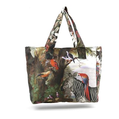 BORSA TOTE GRANDE ZEBRE ET CIE