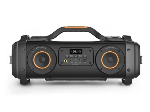 Caliber Tragbarer Bluetooth-Lautsprecher - Extra-Bass - schwarz (HBB460BT)
