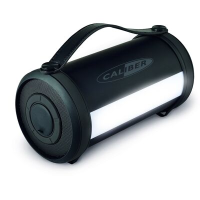Caliber Enceinte Bluetooth® portable d'extérieur avec éclairage LED et batterie intégrée