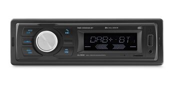 Caliber Audio Technology RMD033DAB-BT autoradio tuner DAB+, kit mains libres Bluetooth®, télécommande incluse 1