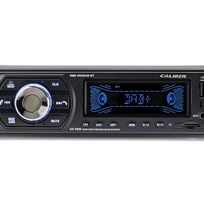 Caliber Audio Technology RMD 050DAB-BT radio de coche sintonizador DAB+, kit manos libres Bluetooth®