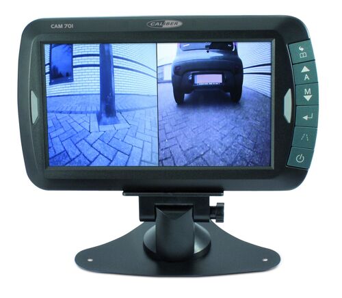 Caliber Drahtlose Kamera mit 7-Zoll-Monitor – Schwarz (CAM701)