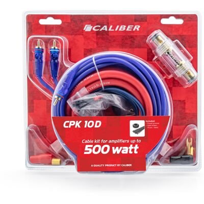 Caliber Kabelsatz 10mm – 500 Watt (CPK10D)