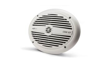 Caliber Marine Speakers - 6X9 Splashproof 180 Watts - Blanc (CSM69 NOUVEAU) 2