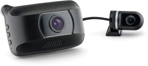Caliber Dashcam mit 2,0-Megapixel-Kamera – Schwarz (DVR225DUAL)