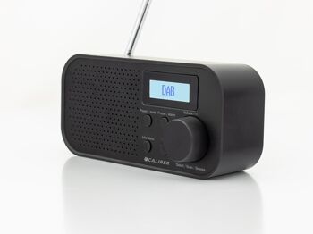 Radio portable DAB+ Caliber - Avec fonctions FM et alarme Batterie intégrée (HPG319DAB) 3